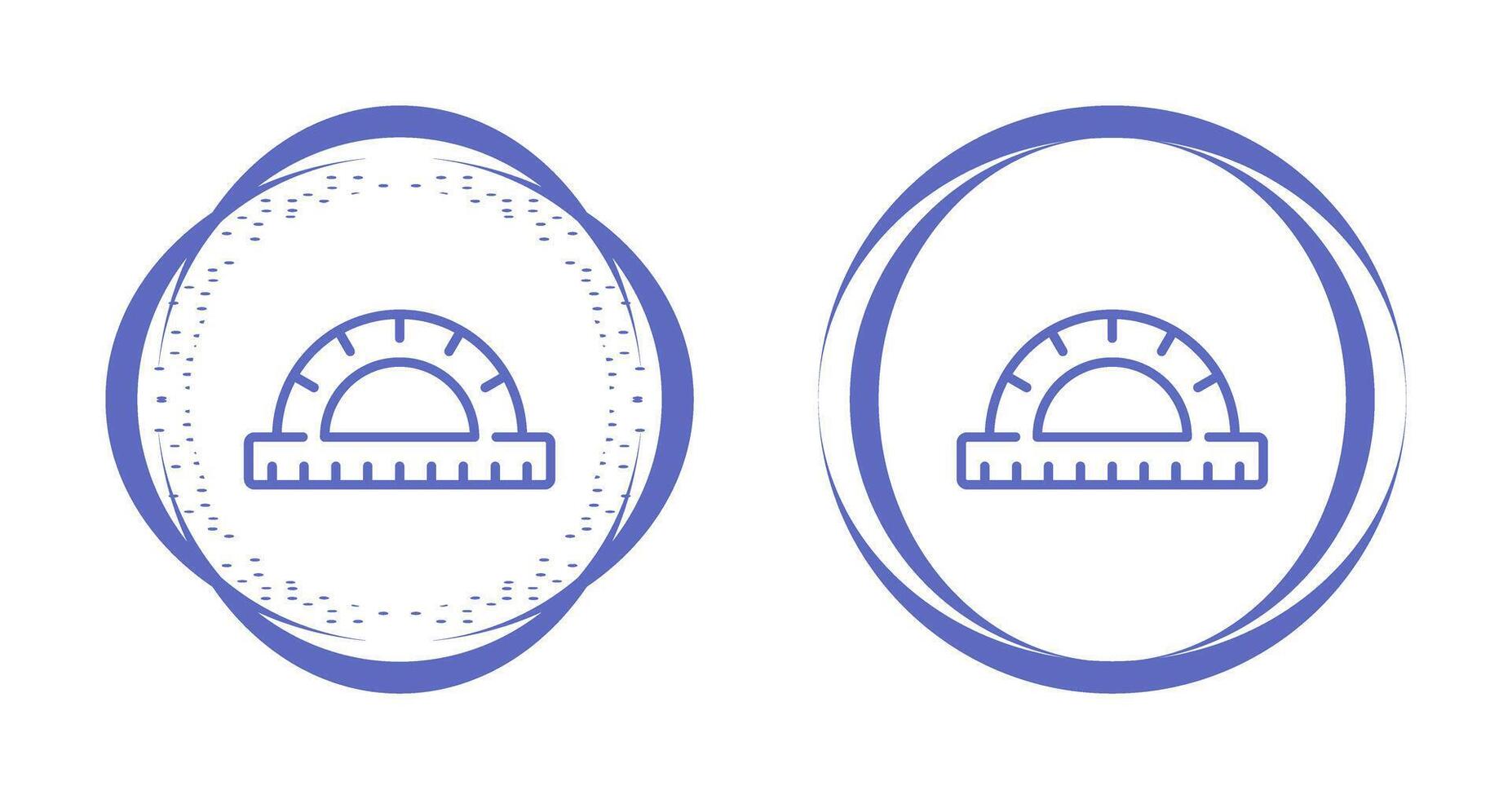 Protractor Vector Icon