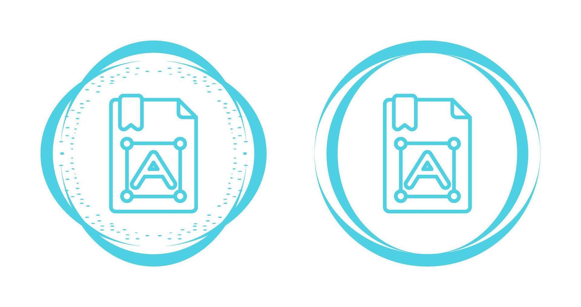 Text Vector Icon