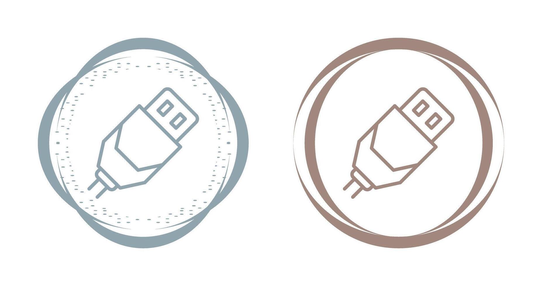 Usb Cable Vector Icon