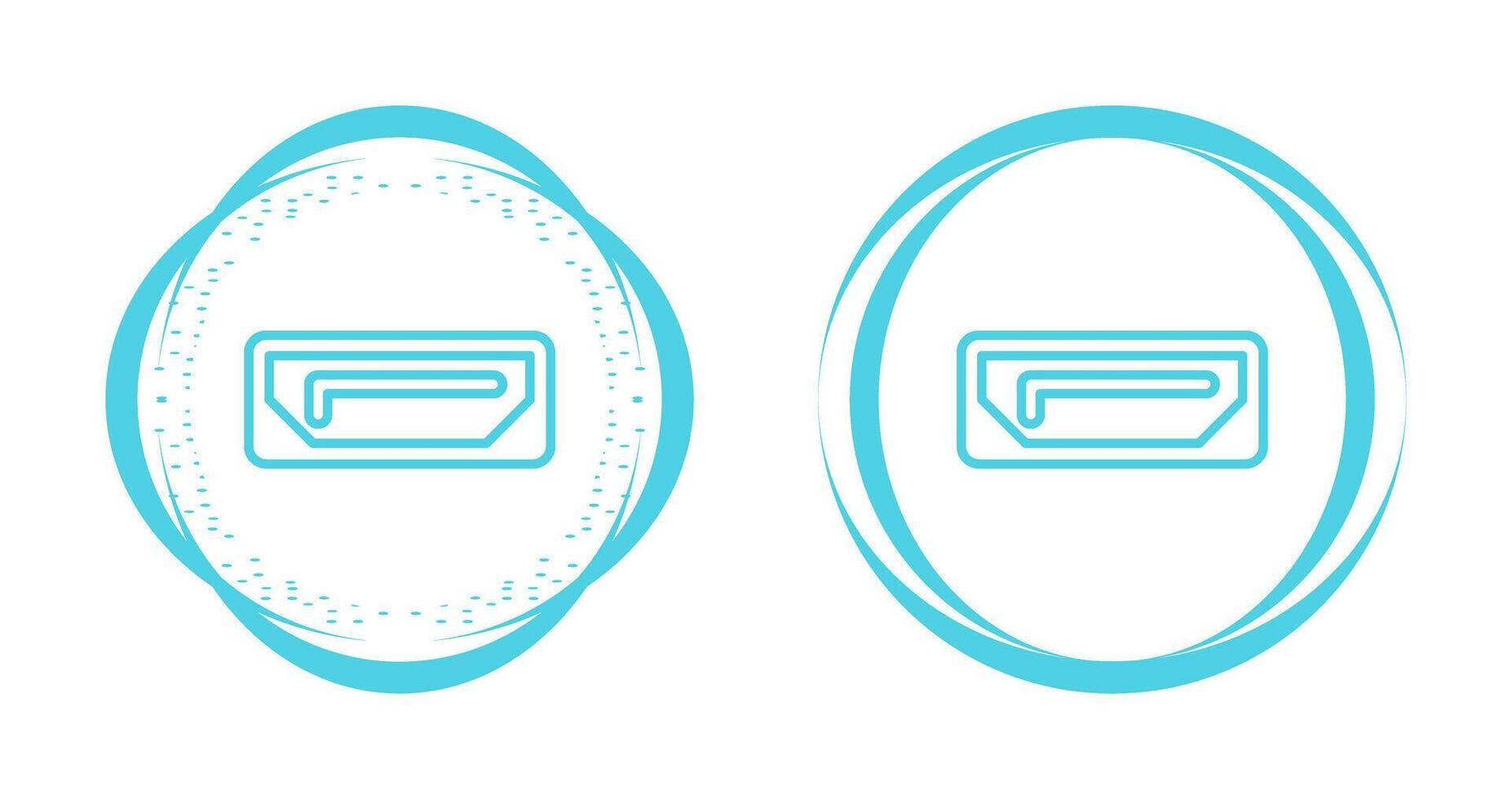 Sata Port Vector Icon