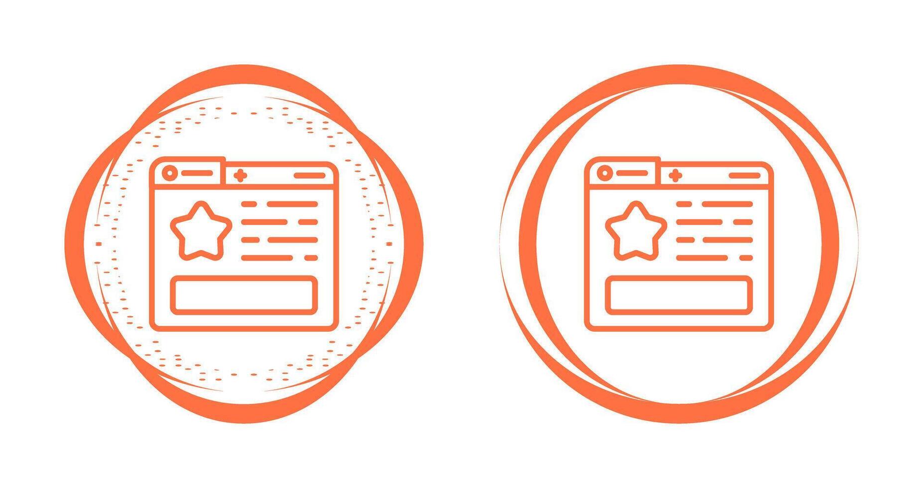Favourite Page Vector Icon