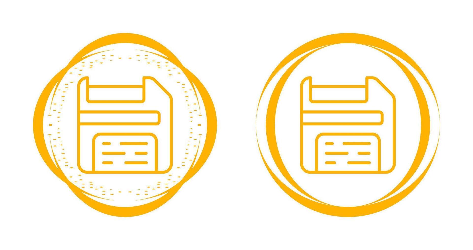 Floppy Disk Vector Icon