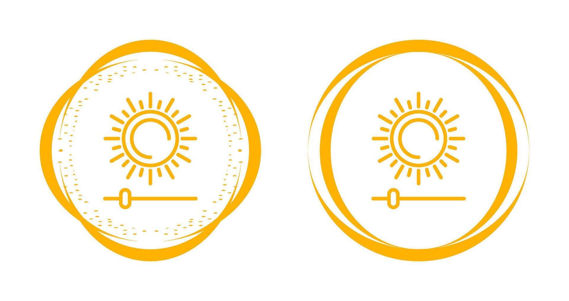 Brightness And Contrast Vector Icon