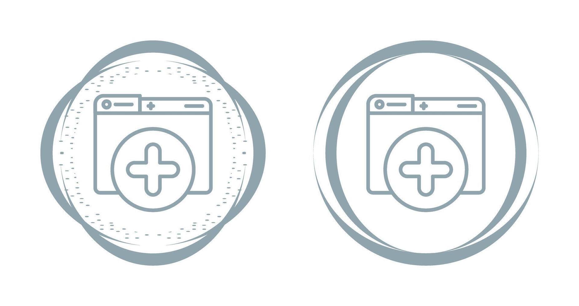 New Window Vector Icon