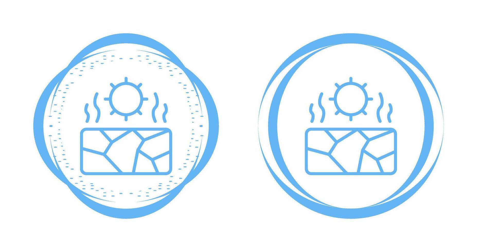 Drought Vector Icon
