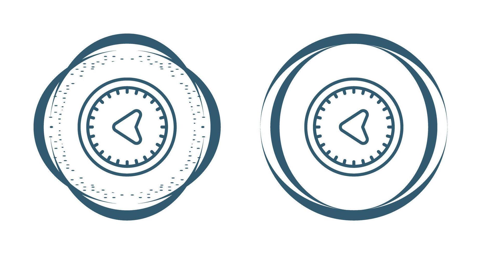 West Vector Icon