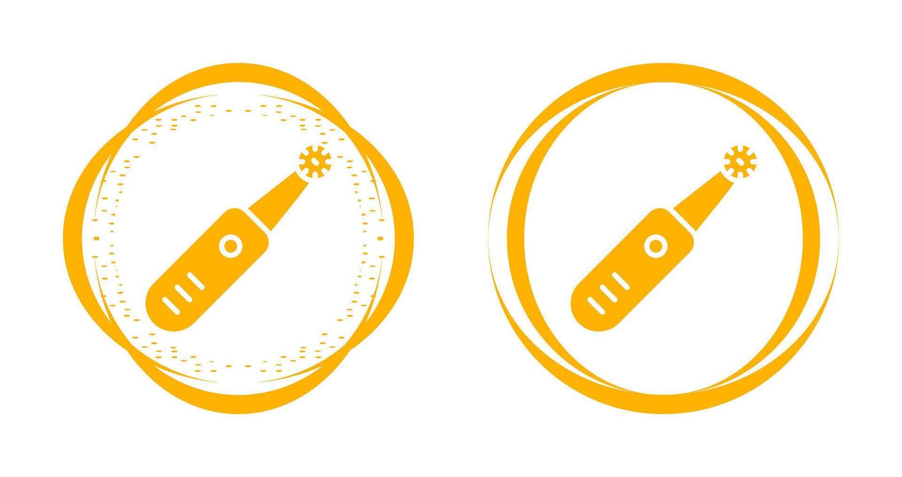 Electric Toothbrush Vector Icon