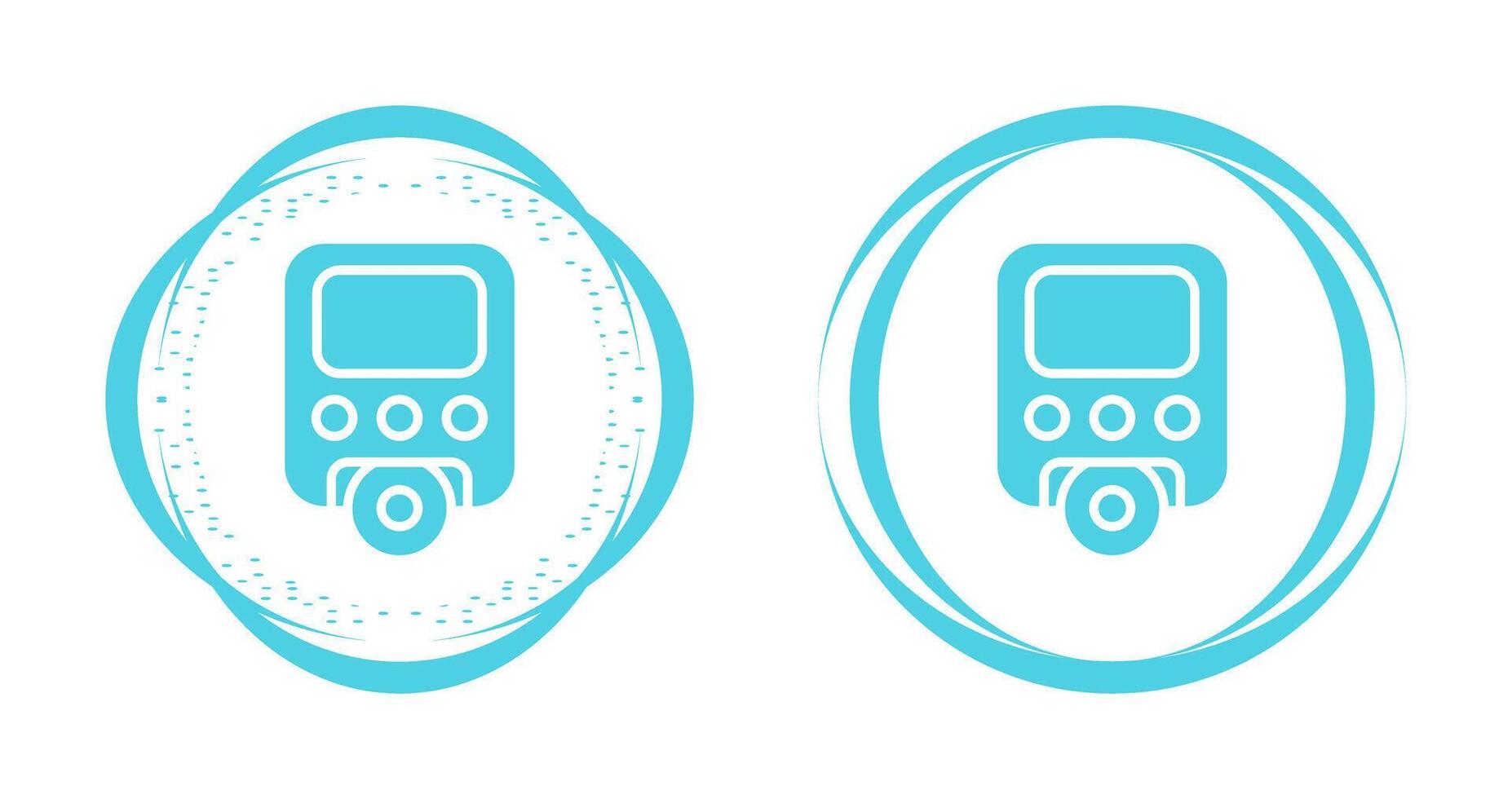 Portable DVD Player Vector Icon