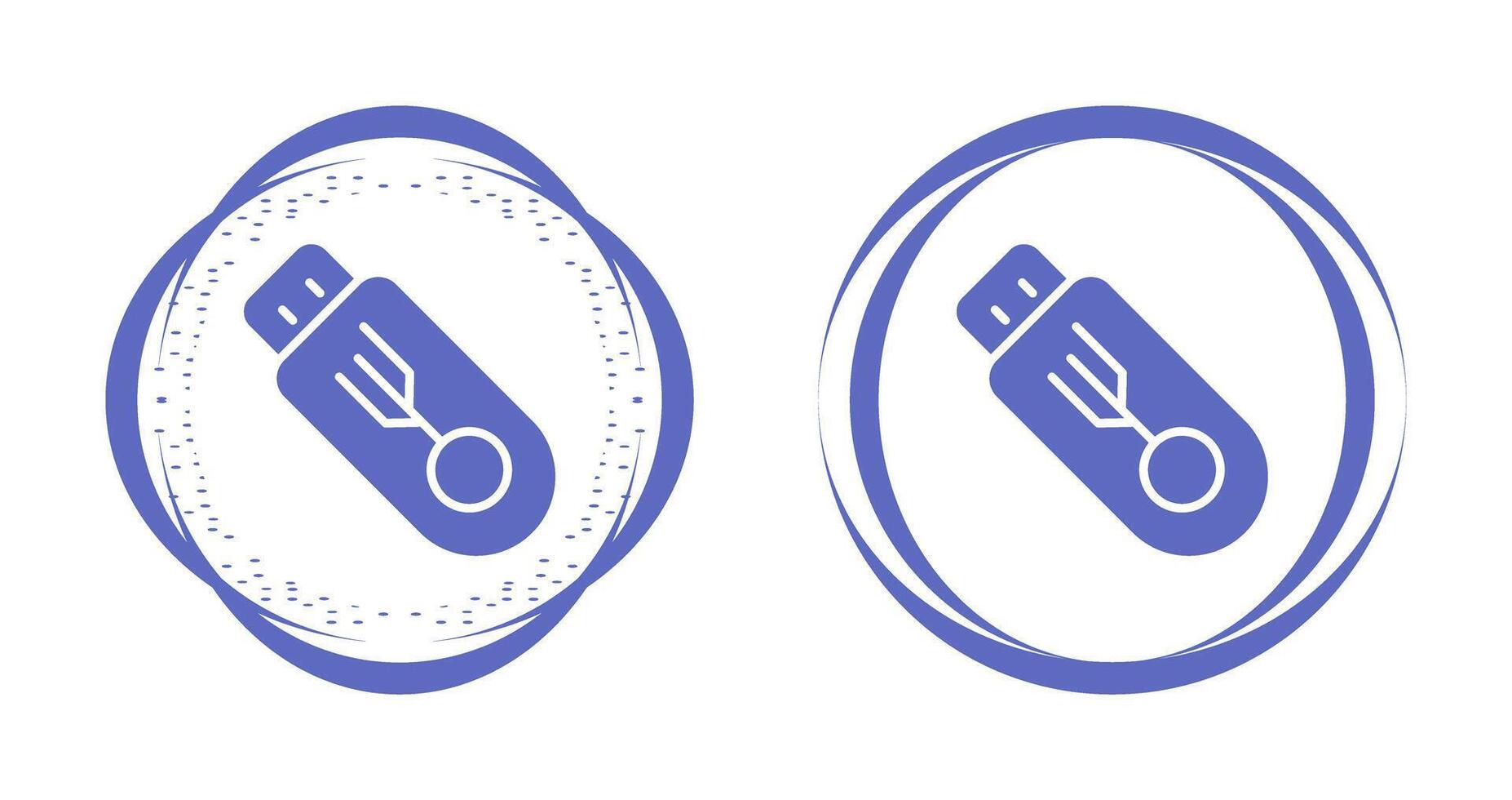 USB Flash Drive Vector Icon