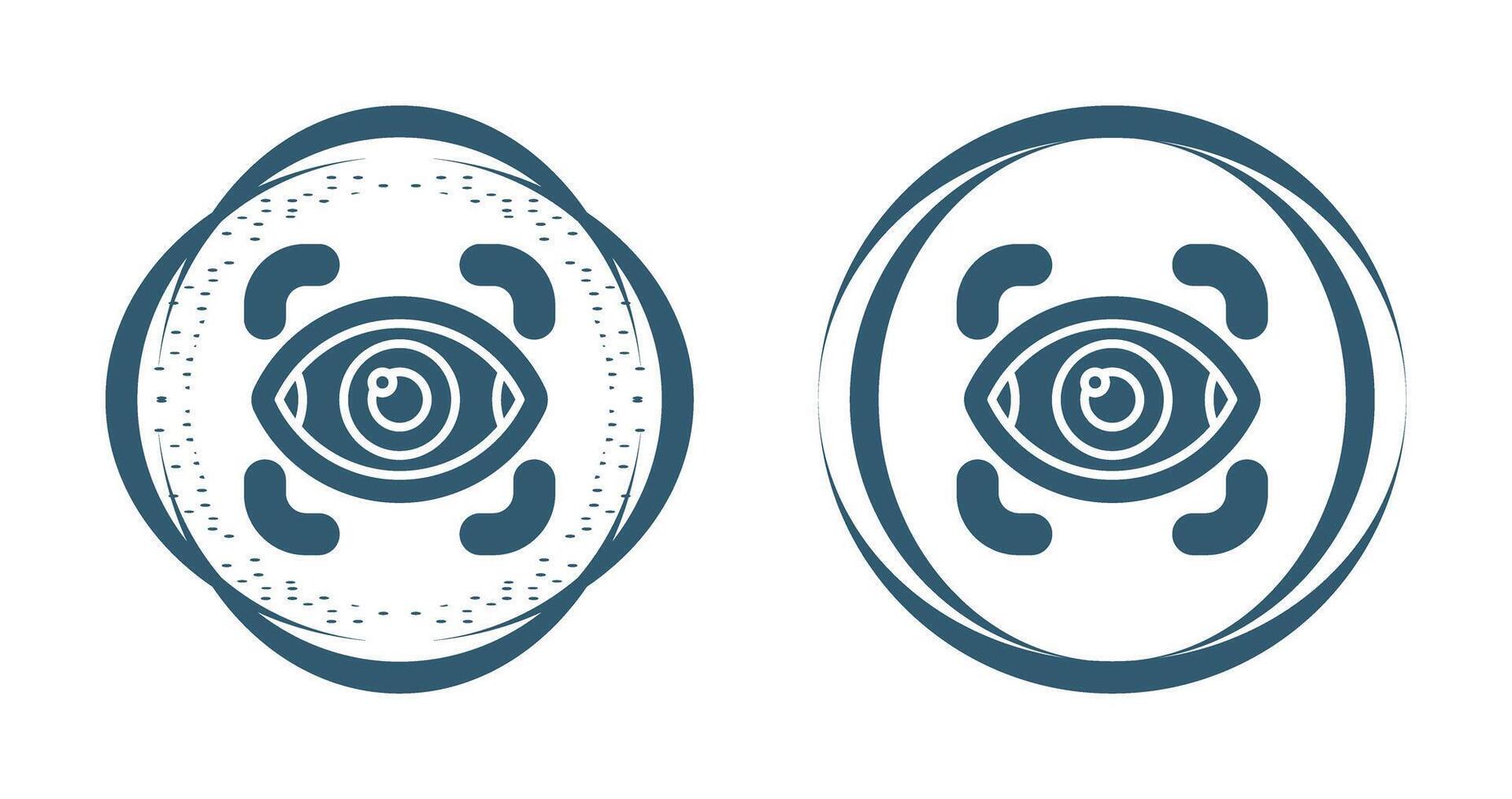 Retinal Scanner Vector Icon