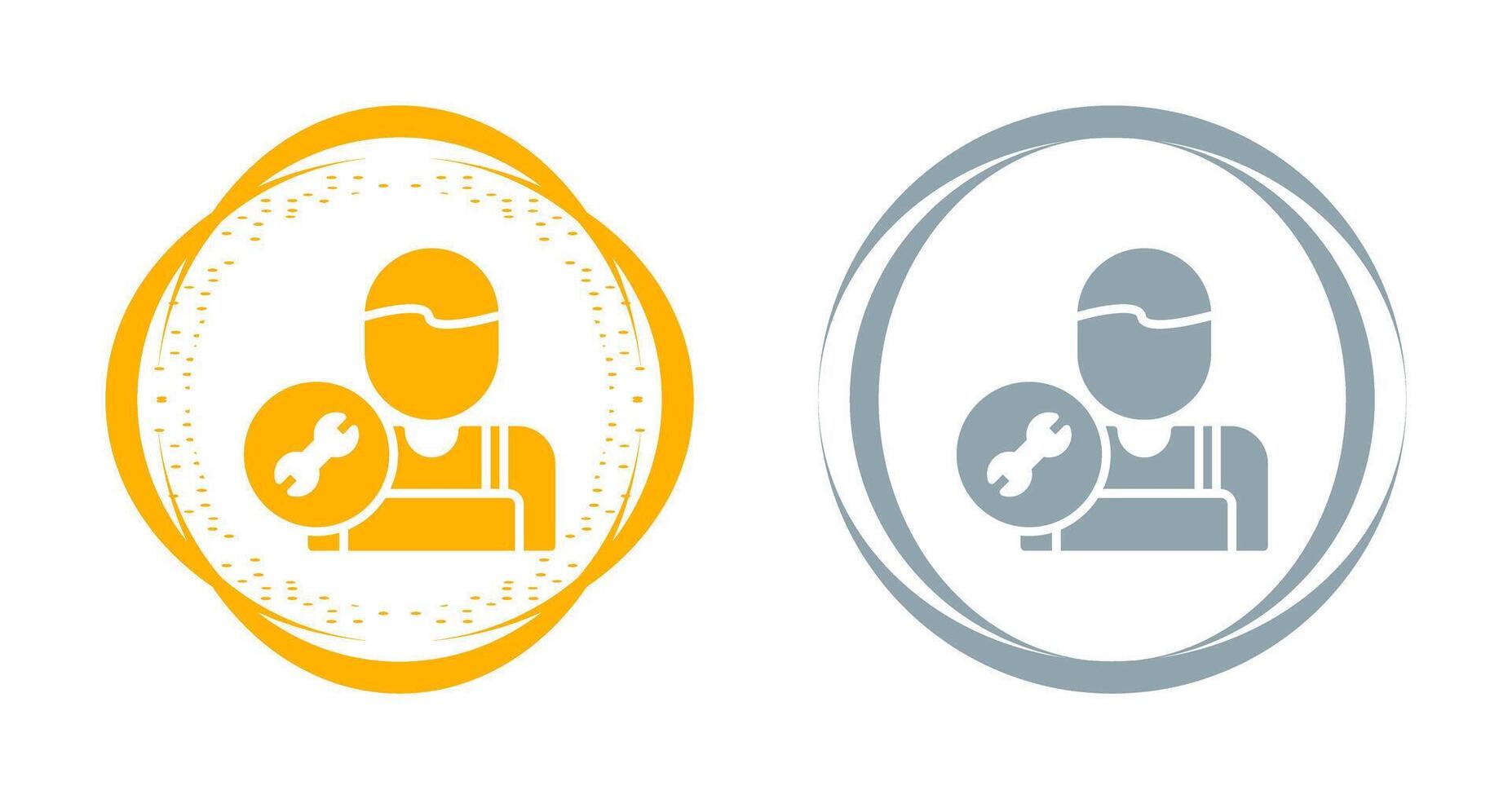 HVAC Technician Vector Icon
