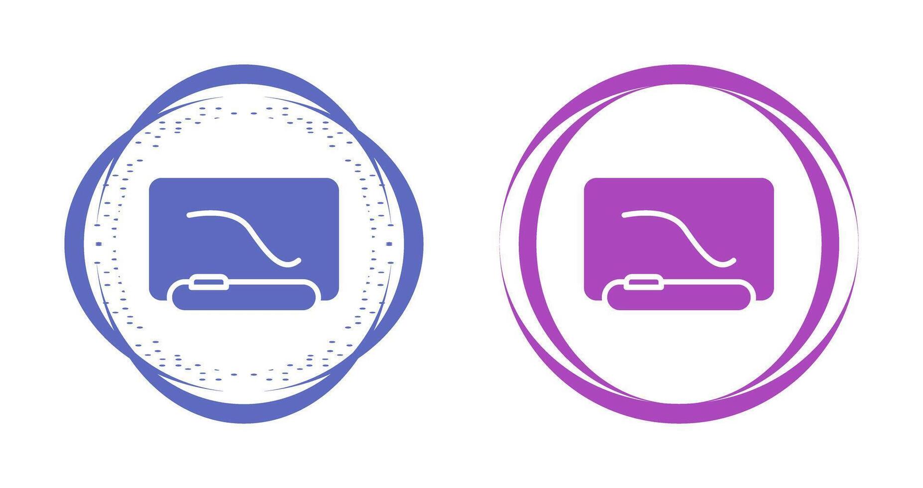 Interactive Whiteboard Vector Icon
