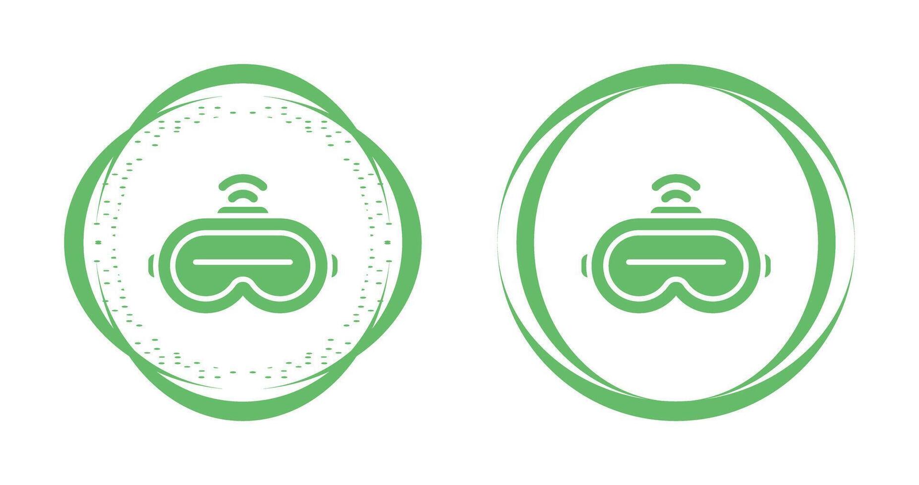 Augmented Reality Headset Vector Icon