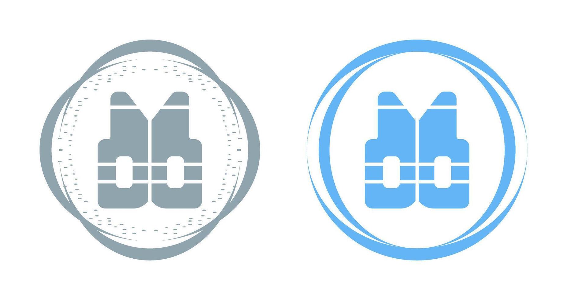 Reflective vest Vector Icon