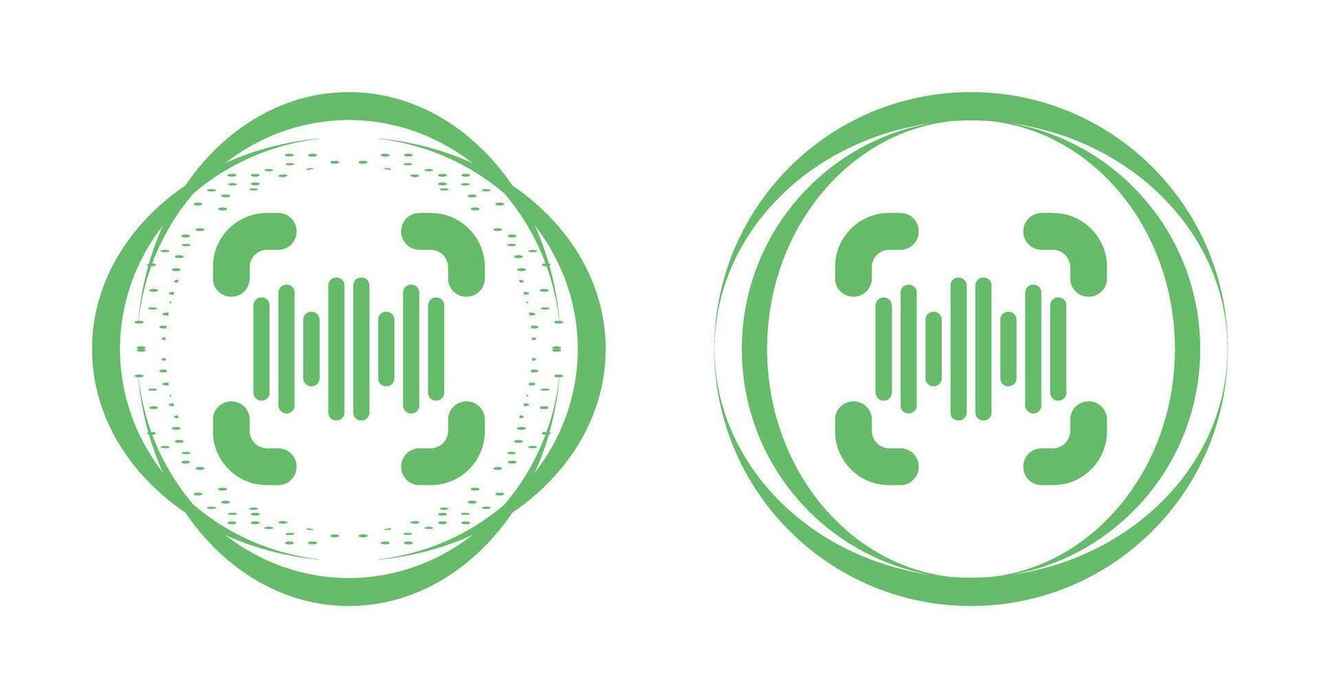 Voice Recognition Vector Icon