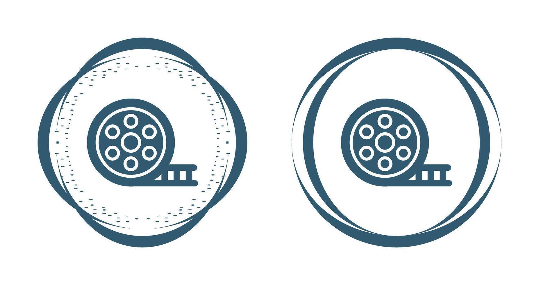 Movie Reel Vector Icon