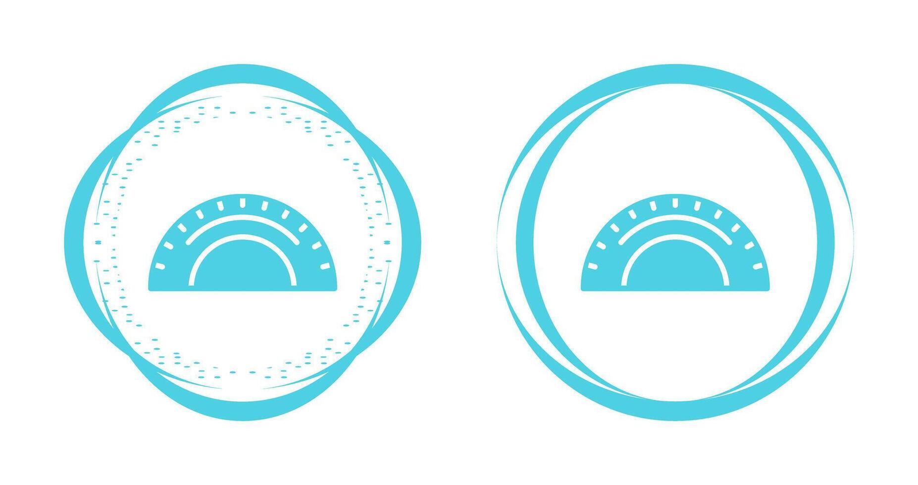 Protractor Vector Icon