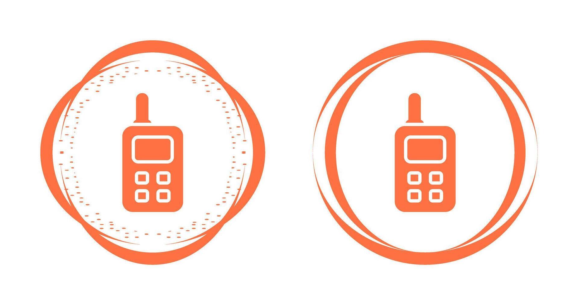 Walkie Talkie Vector Icon