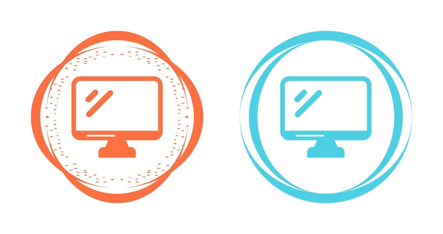 Monitor Vector Icon