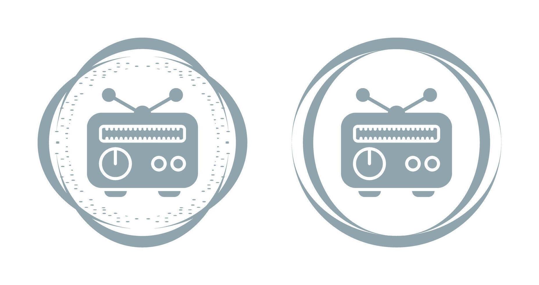 Radio Vector Icon
