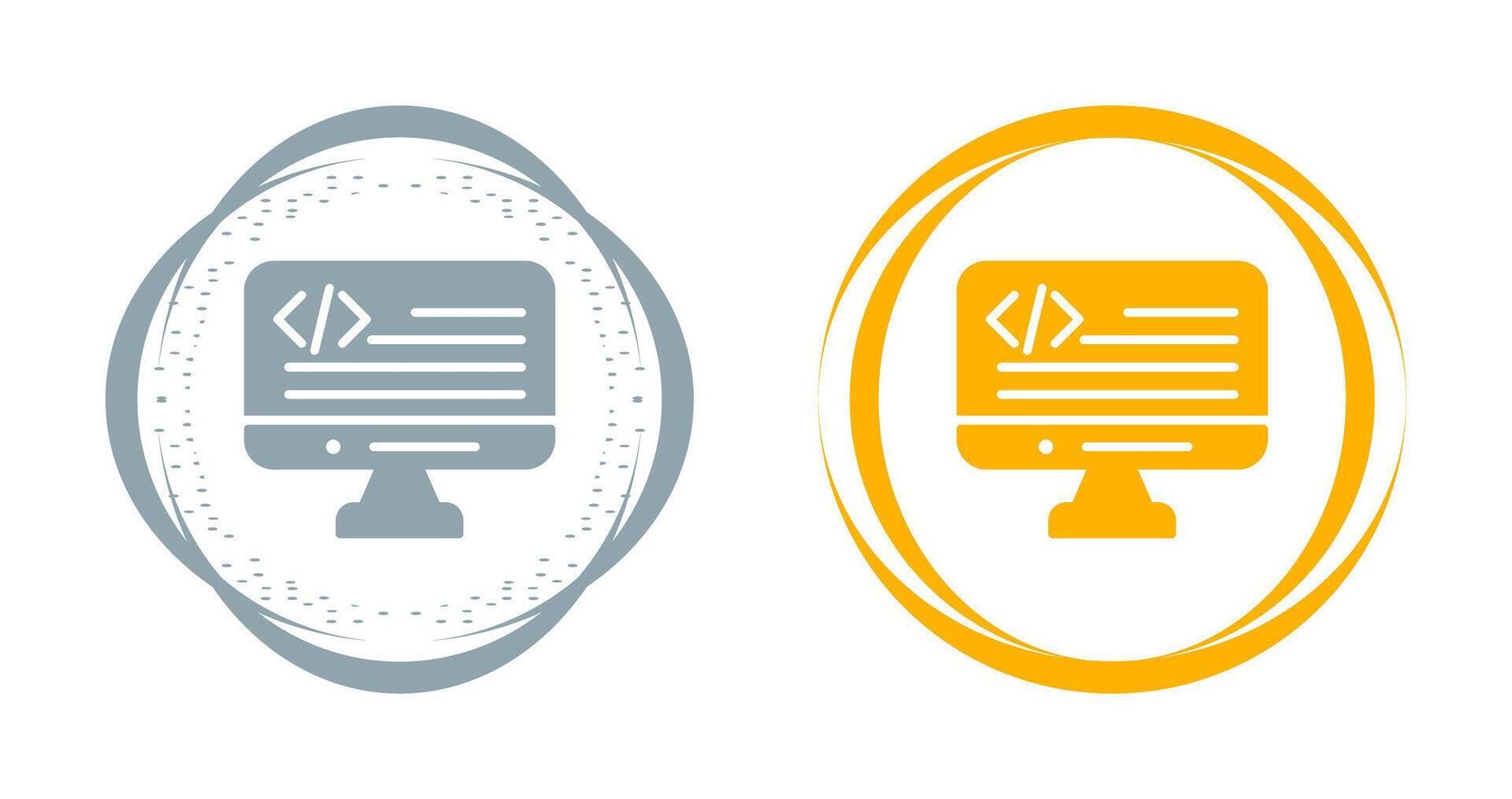 Programming Language Vector Icon