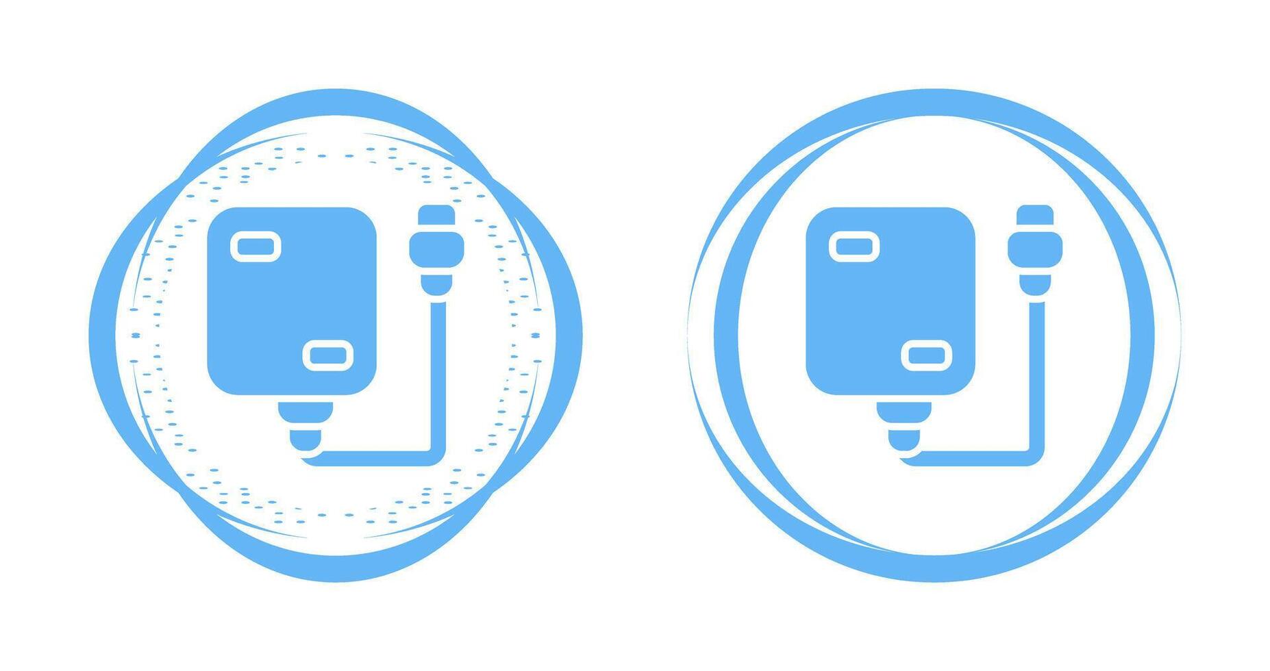 Portable Hard Drive Vector Icon