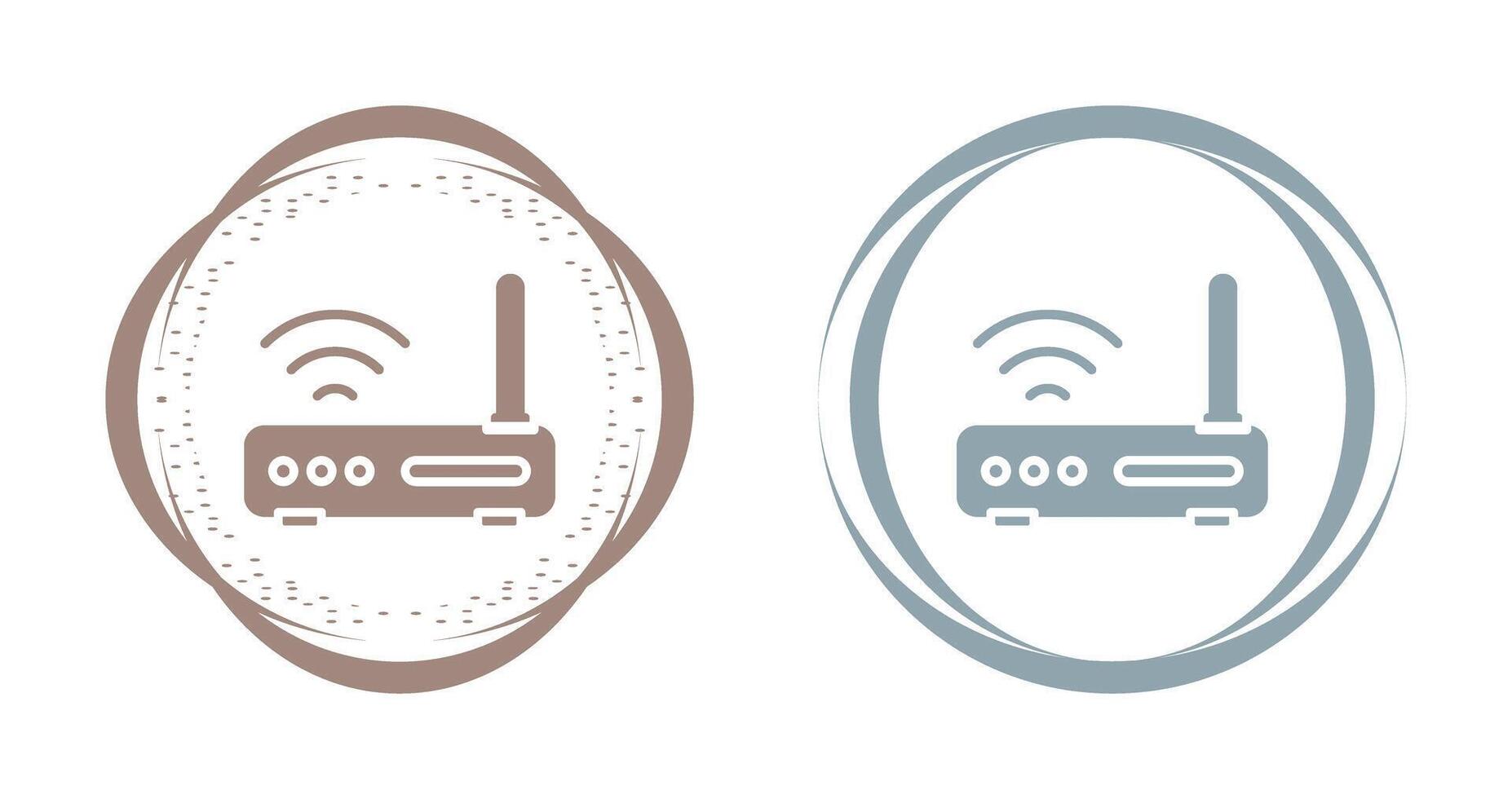 Wi-Fi Router Vector Icon