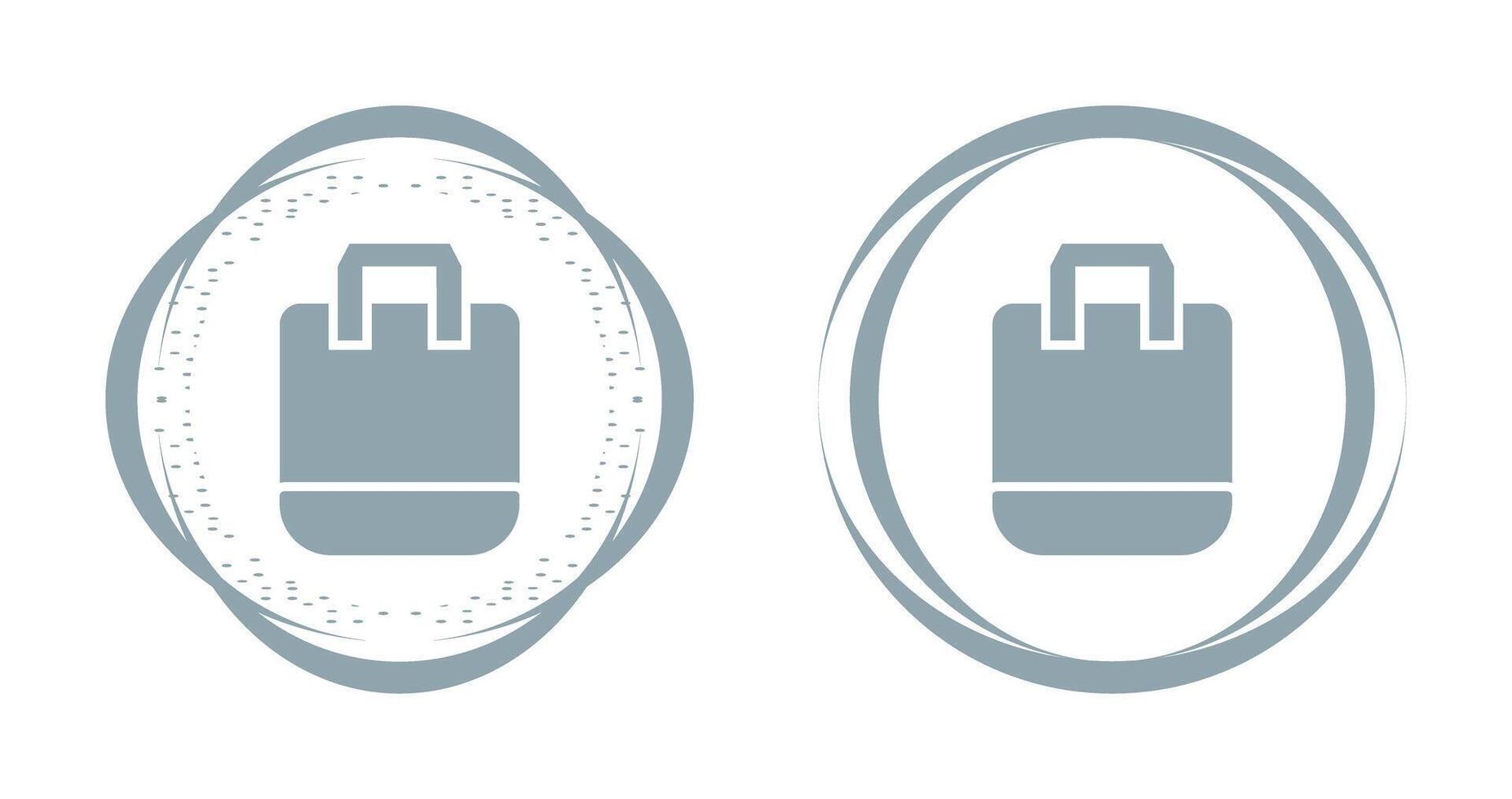Reusable shopping bag Vector Icon