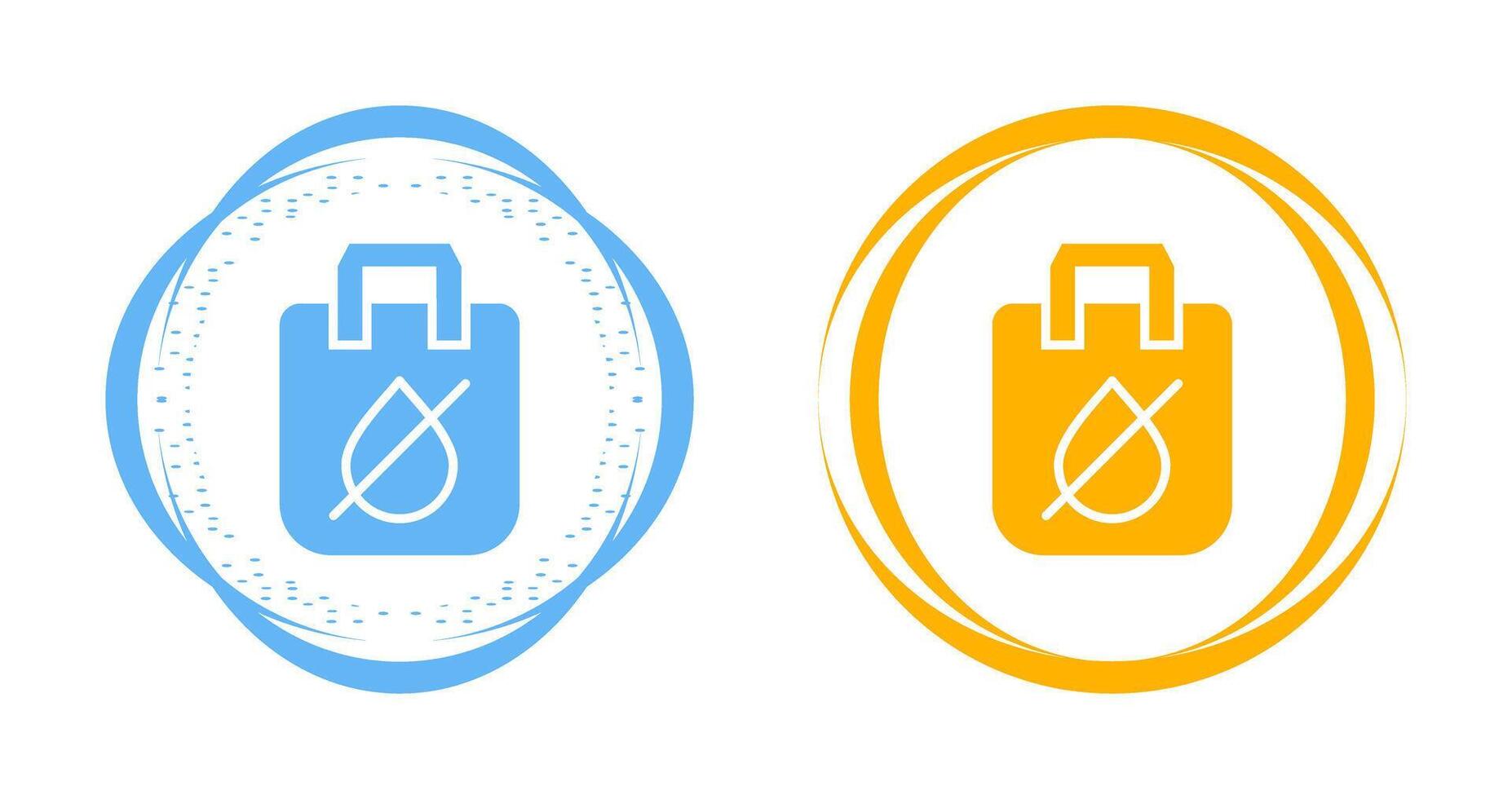Waterproof bag Vector Icon