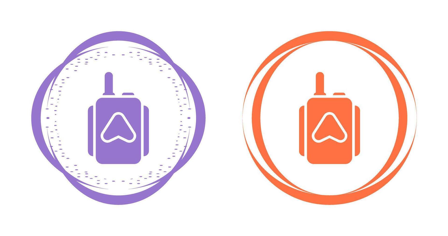 Handheld GPS Vector Icon