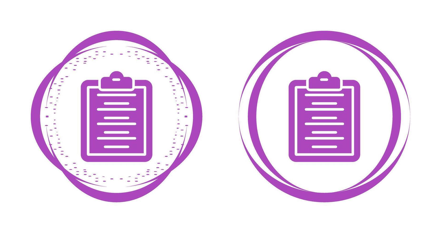Writing Pad Vector Icon