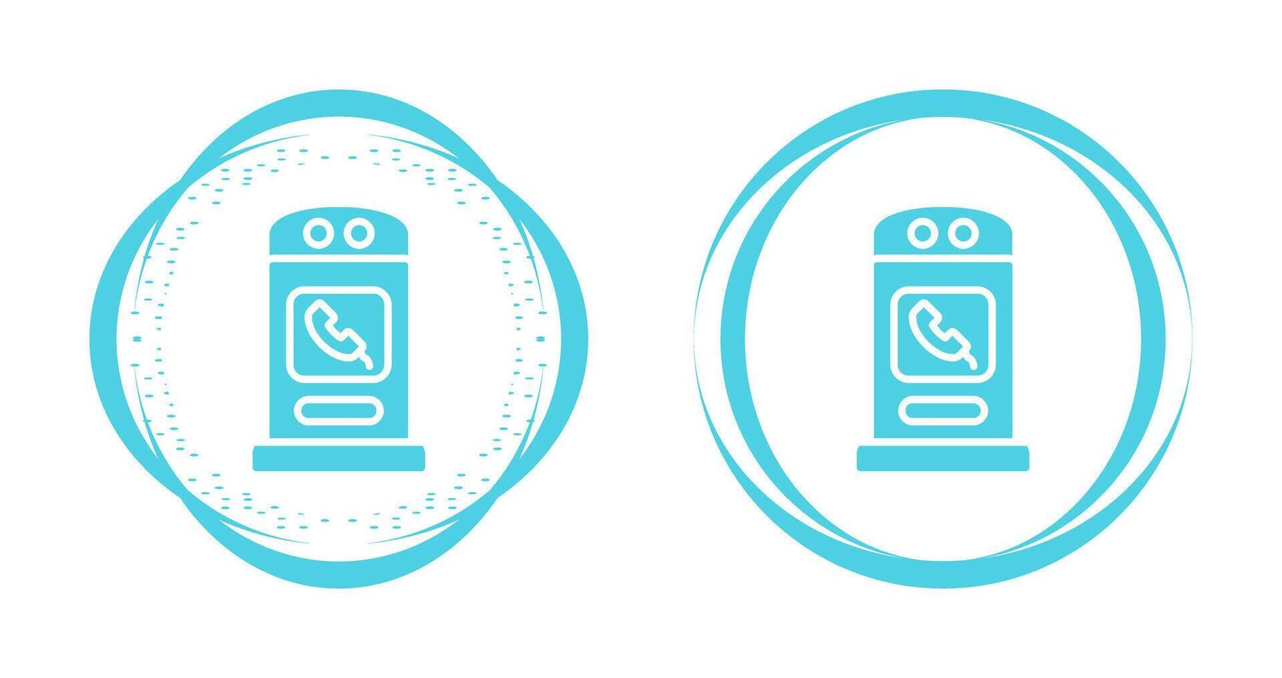 Phone Booth Vector Icon