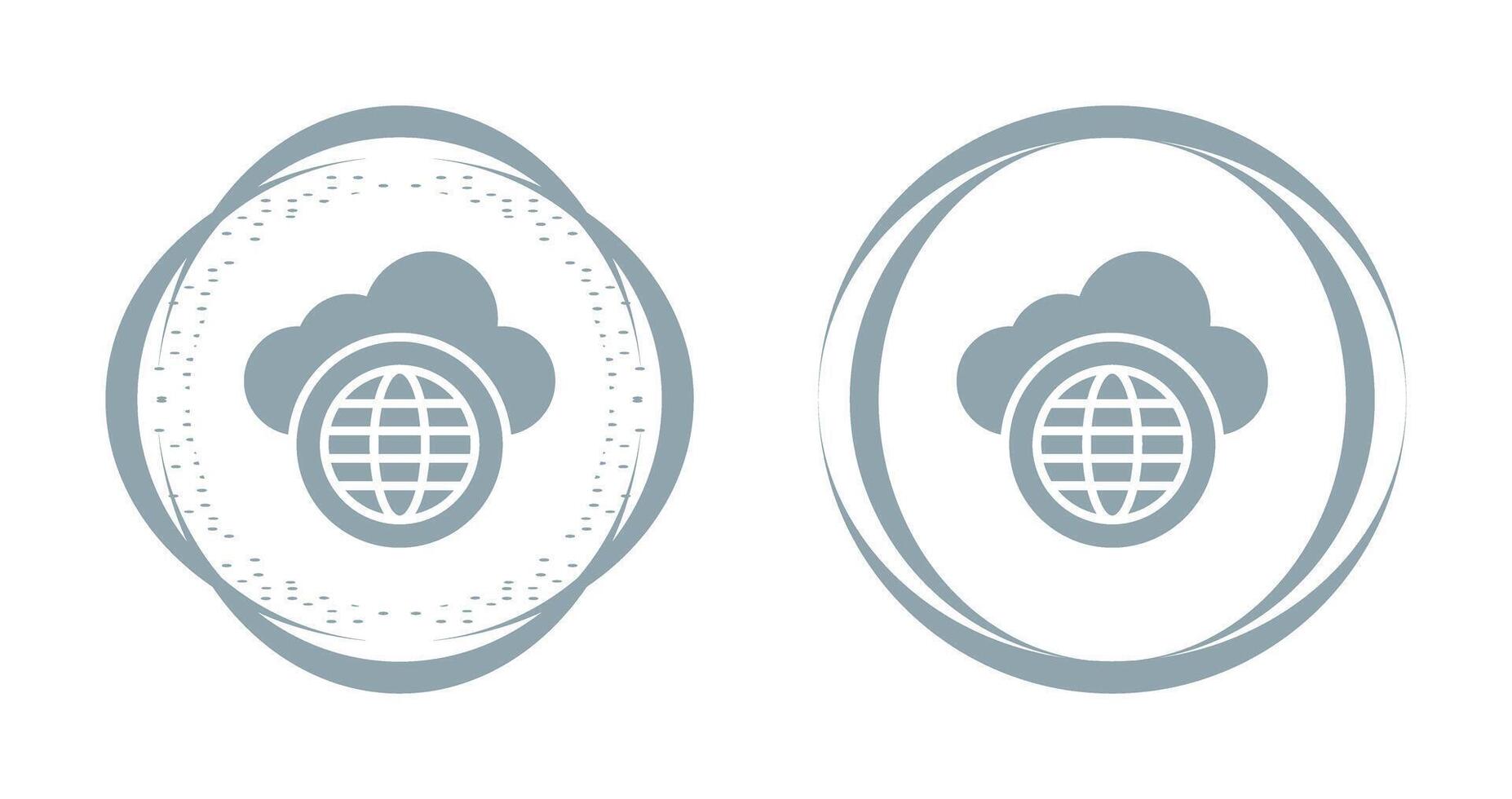 Cloud Network Vector Icon