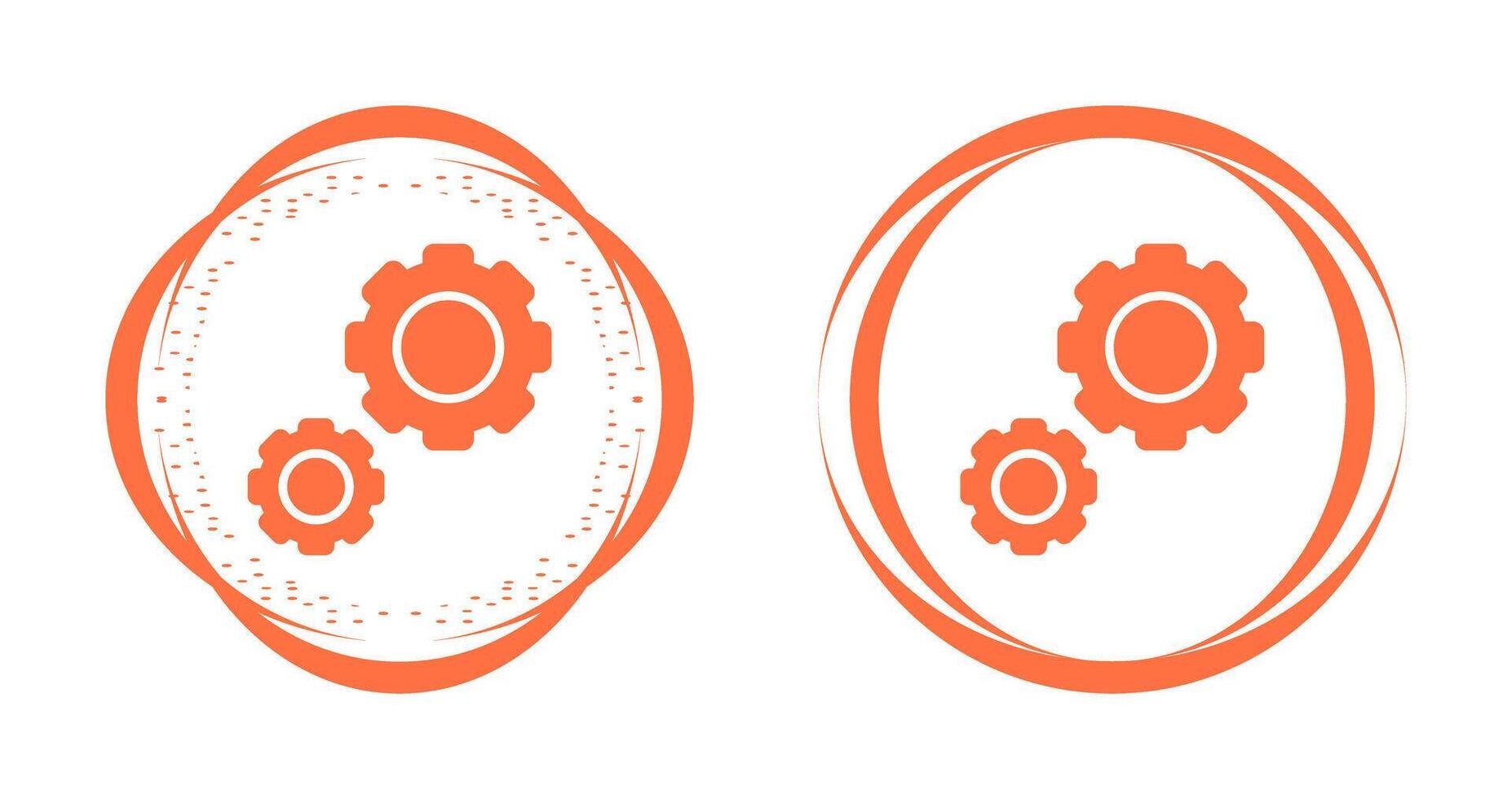 Gears Vector Icon