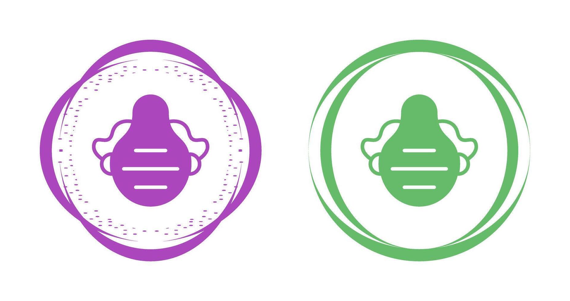 Dust mask Vector Icon
