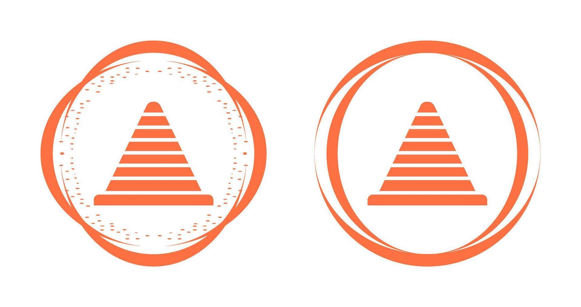 Traffic cone Vector Icon