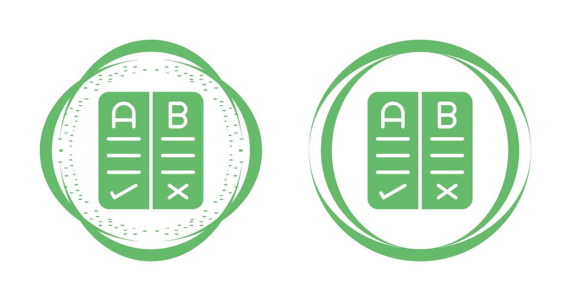 Pros And Cons Vector Icon