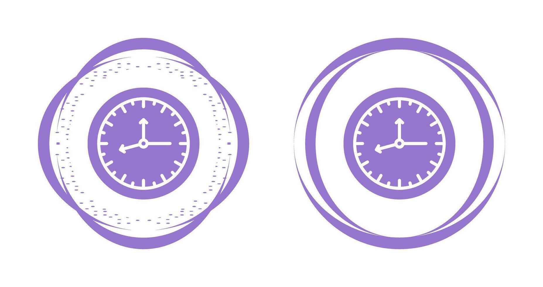 icono de vector de reloj