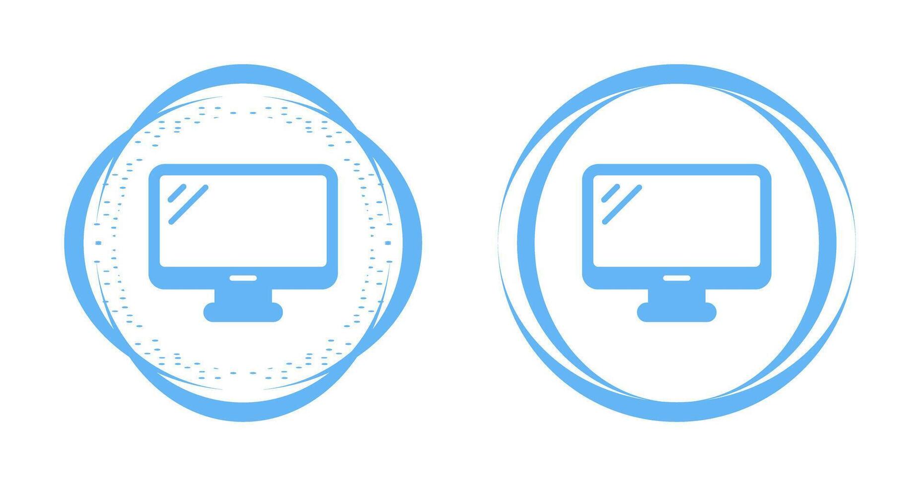 Monitor Vector Icon