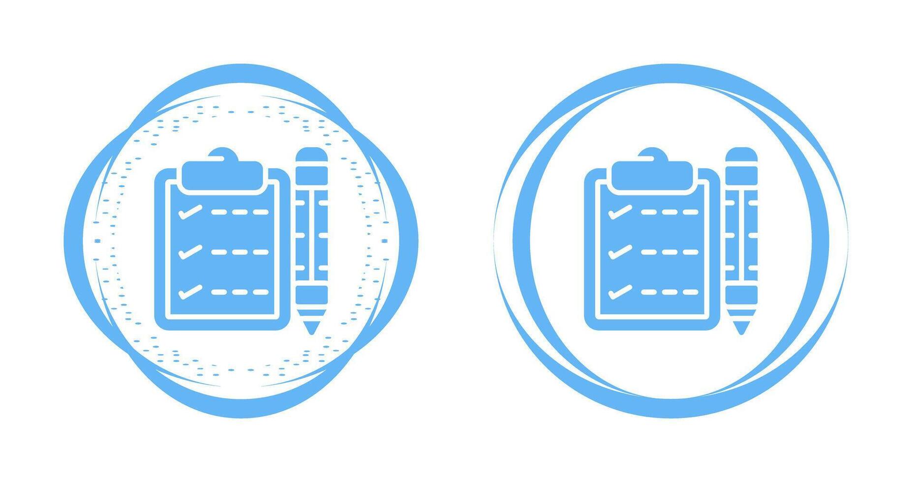 Writing pad Vector Icon