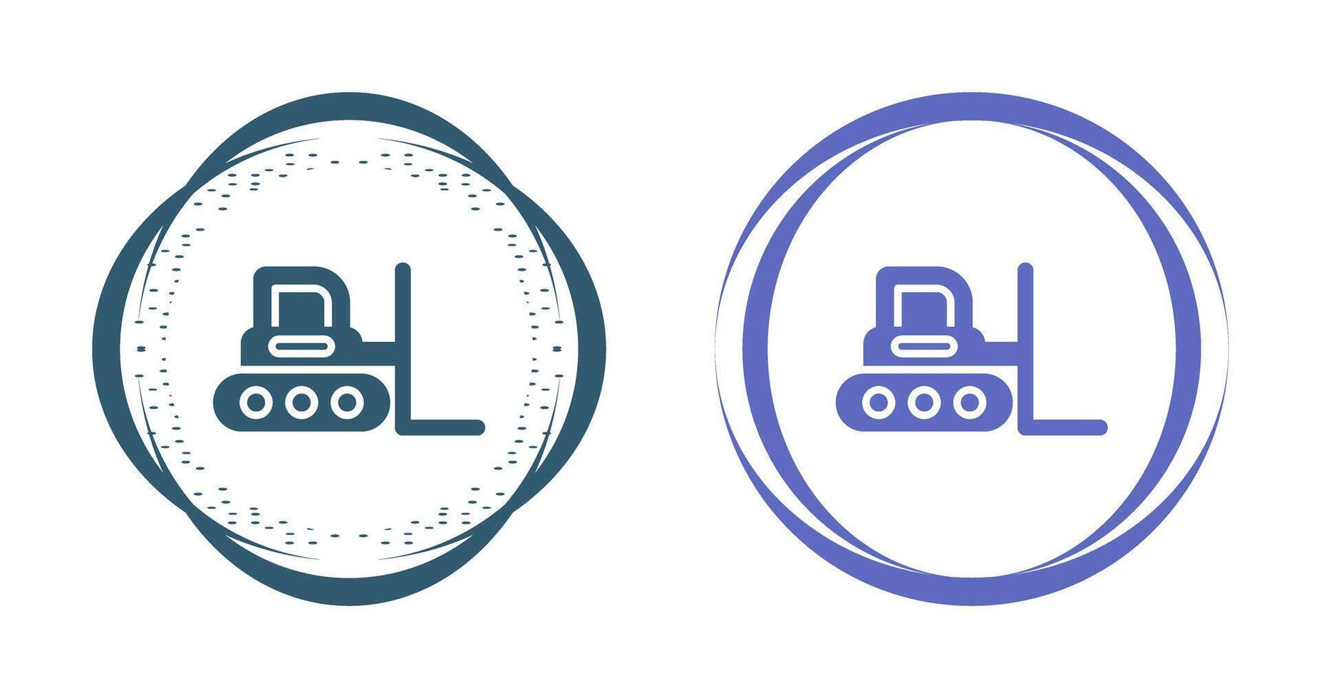 Bulldozer Vector Icon