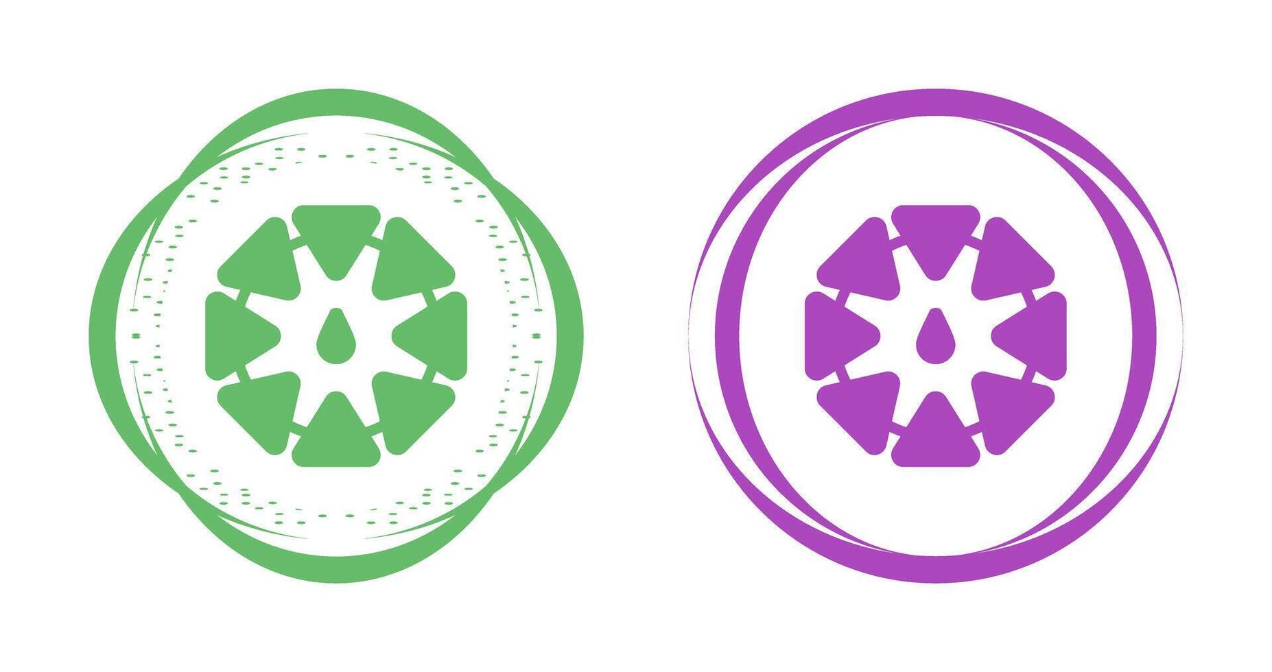 Color Wheel Vector Icon
