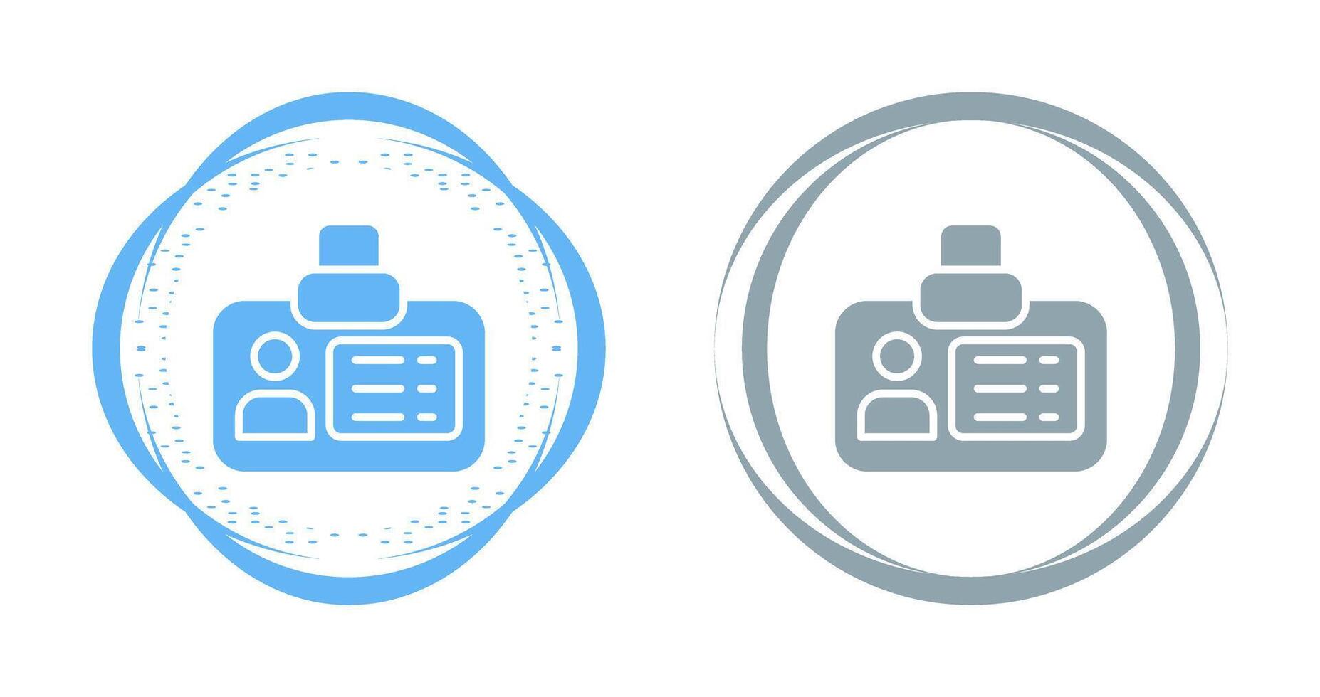 Id Card Vector Icon