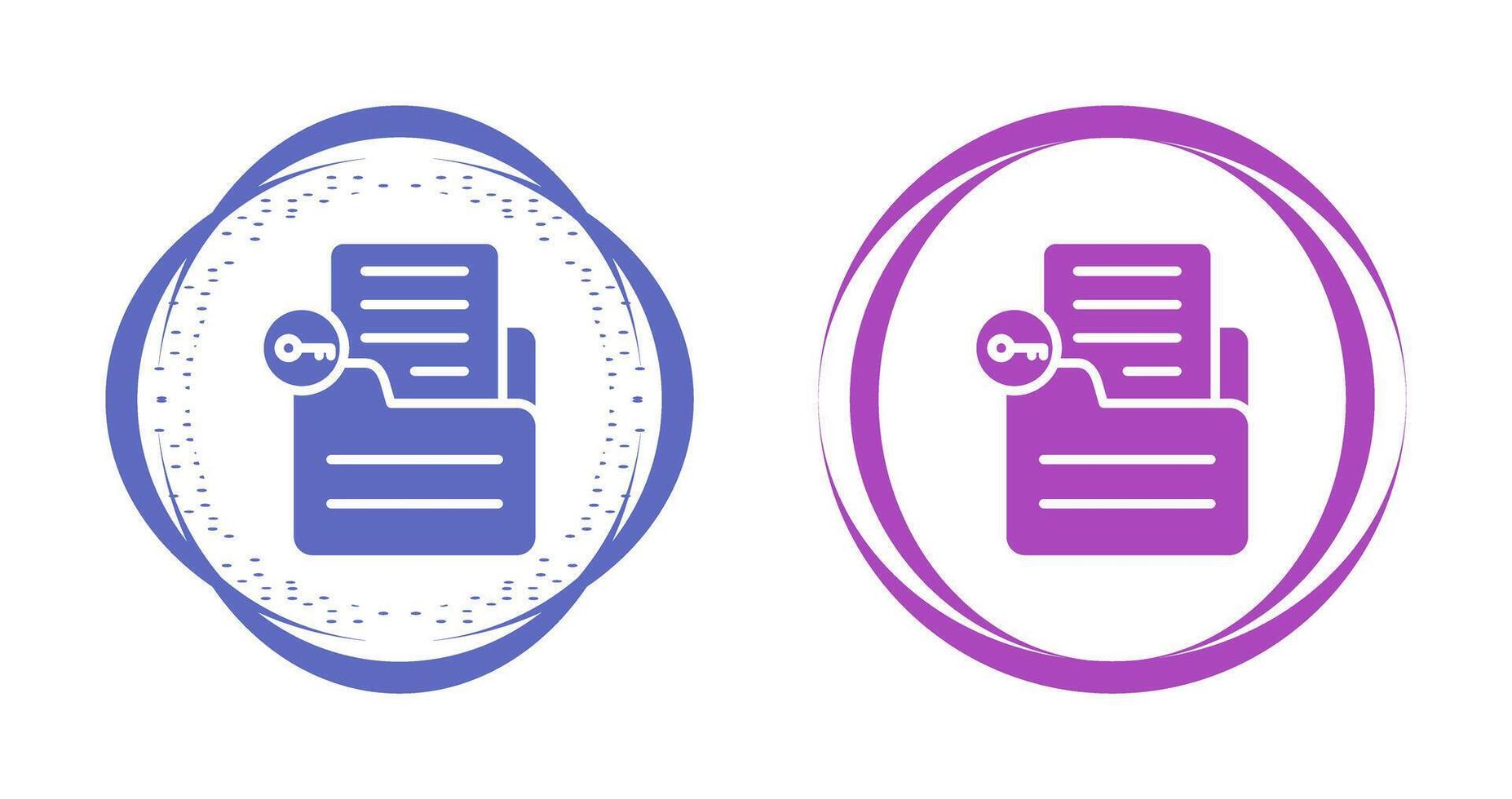 Document Unlock Vector Icon