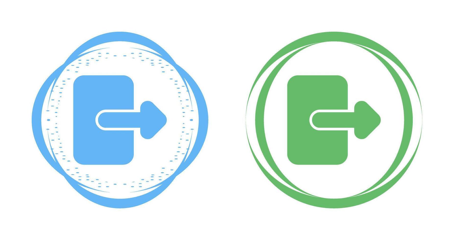Exit Vector Icon