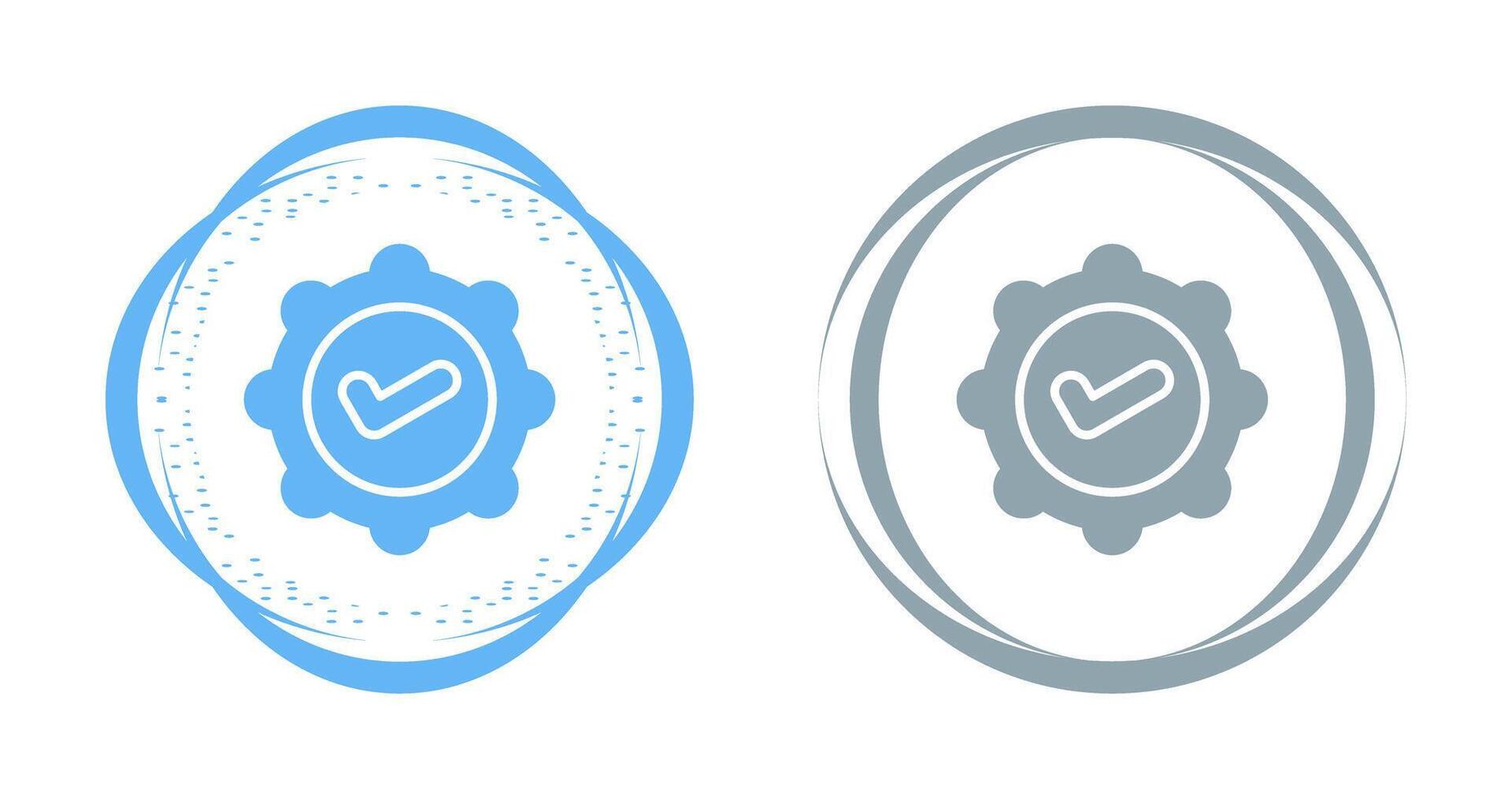 Badge Check Vector Icon