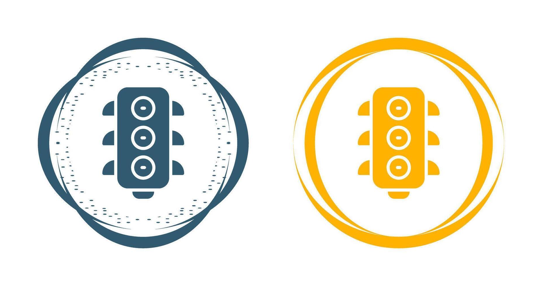 Traffic Lights Vector Icon