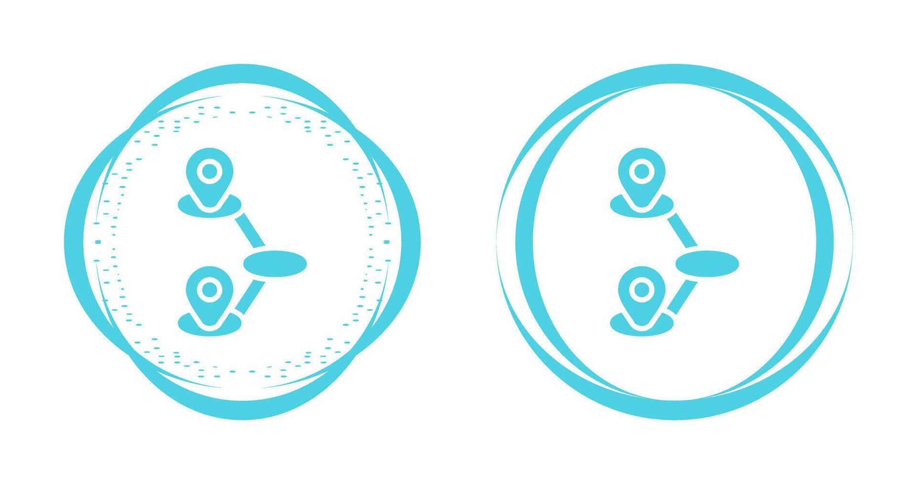 Journey Mapping Vector Icon