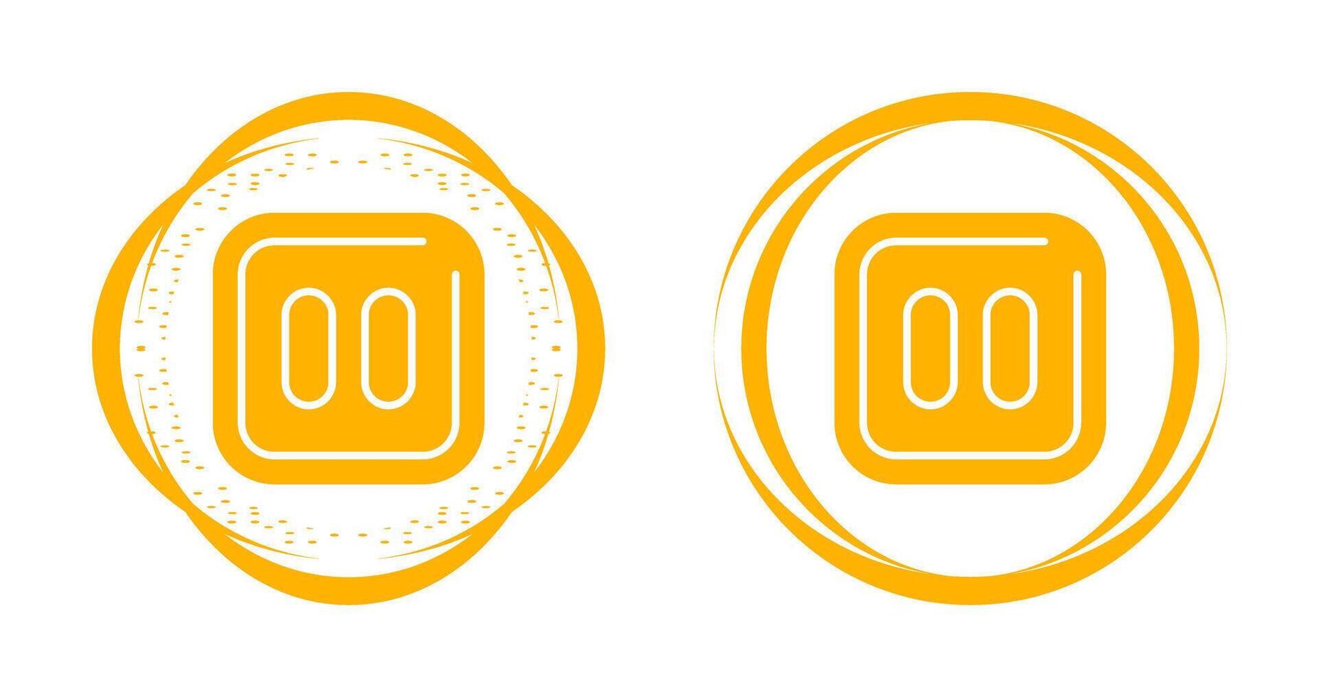 Pause Sqaure Vector Icon