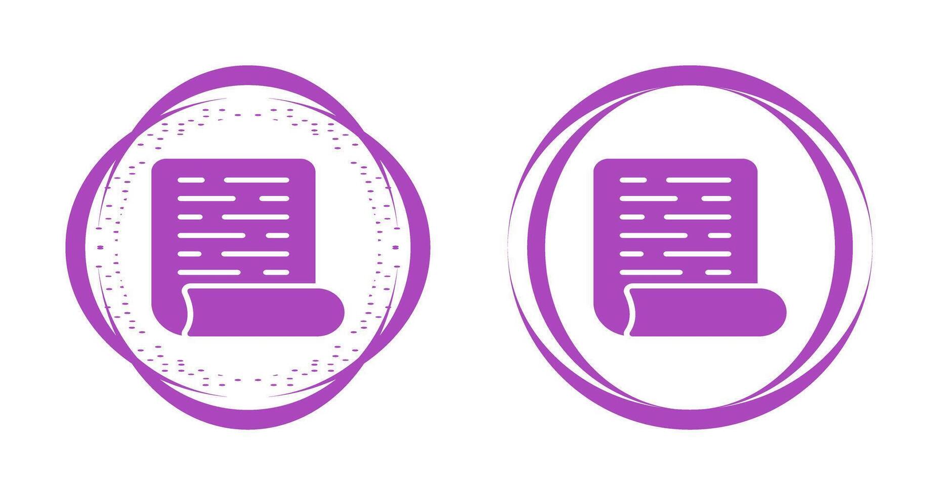 Page with Curl Vector Icon